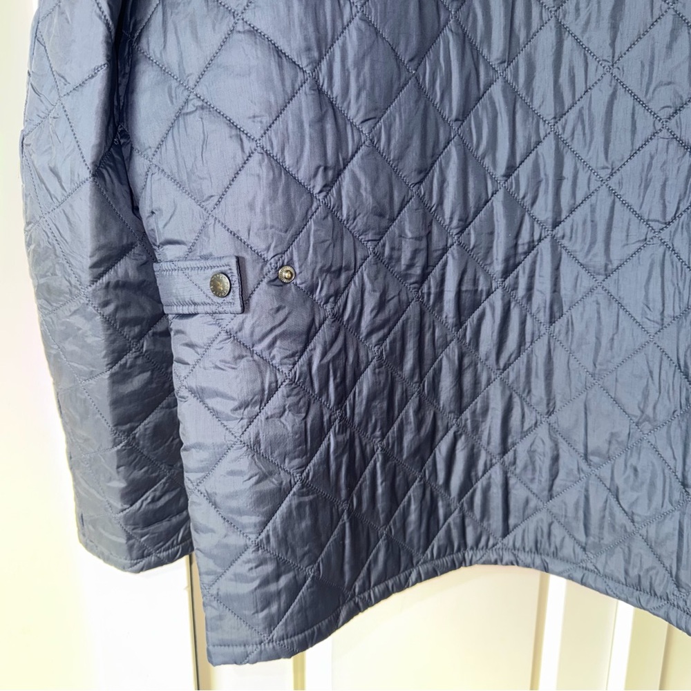 Barbour Men’s Flyweight Chelsea Quilted Jacket in Navy Size XL - Picture 10 of 15